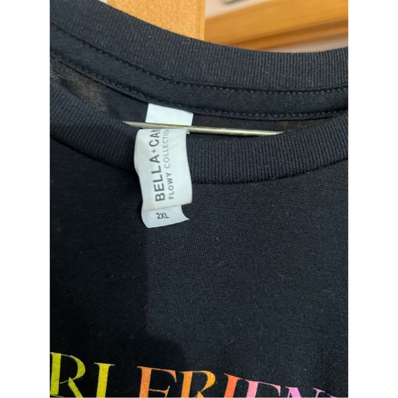 Demi Lovato Official Licensed: MY GIRLFRIENDS ARE MY BOYFRIEND Pride Crop Top - Picture 4 of 4